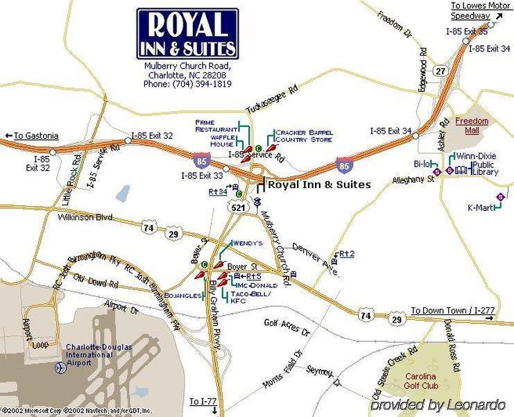 Royal Inn And Suites Charlotte Airport Exterior foto